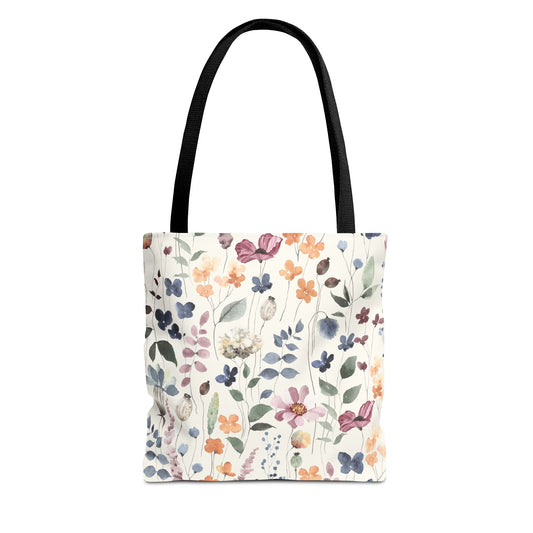 Bloom Wherever You Go: Floral Tote Bag