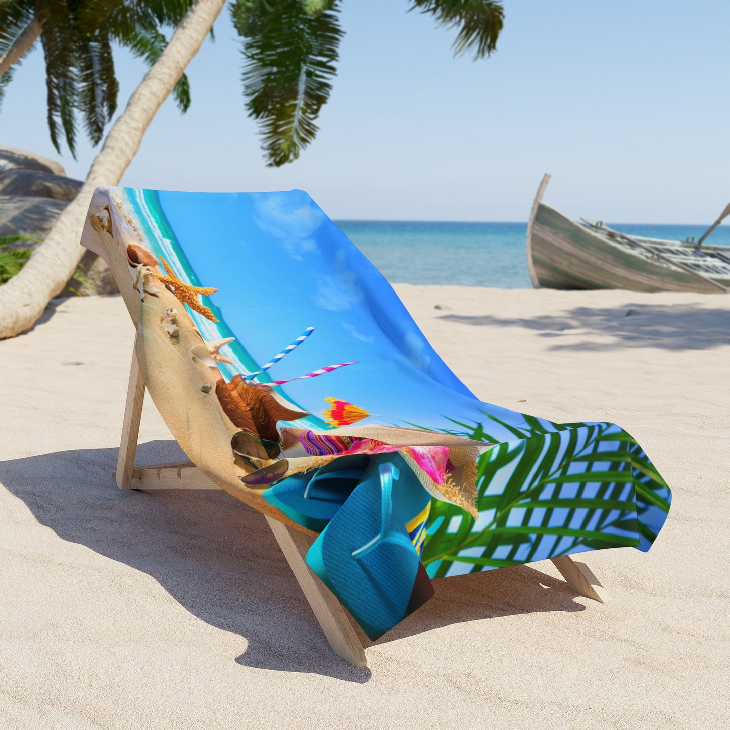 Escape to Paradise: Tropical Delights Beach Towel