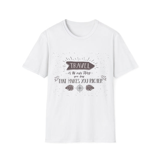 Find Your Inspiration: Travel Lovers Unisex Softstyle T-Shirt