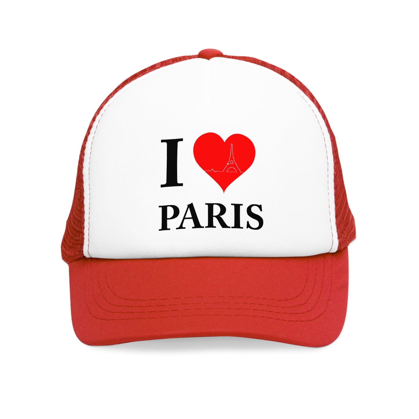 Parisian Essentials: "I Love Paris" Mesh Cap