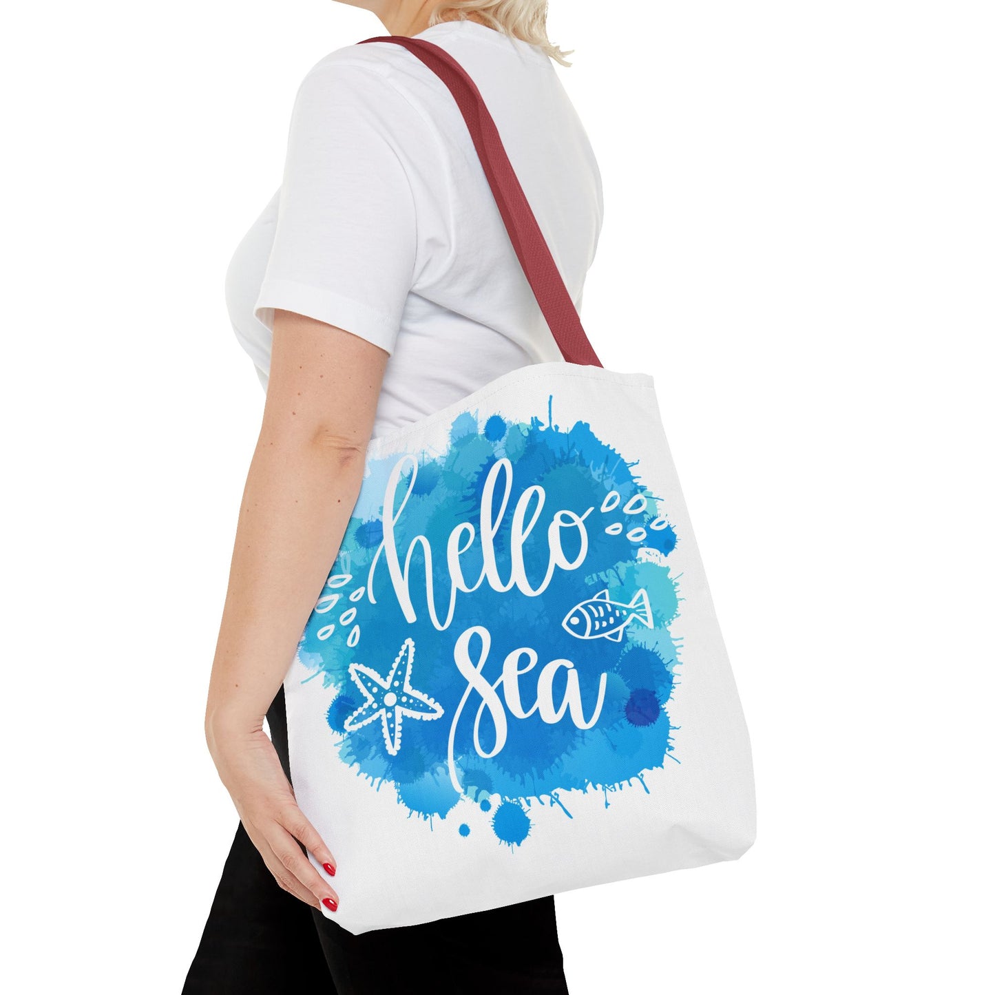 Hello Sea Tote Bag