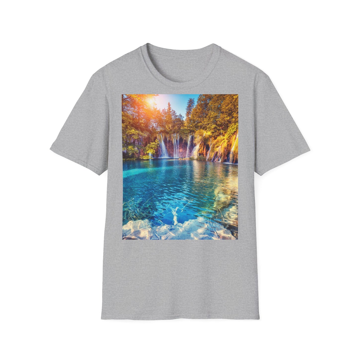 Explore Hidden Beauty: Plitvice Lakes Tee for Nature Lovers