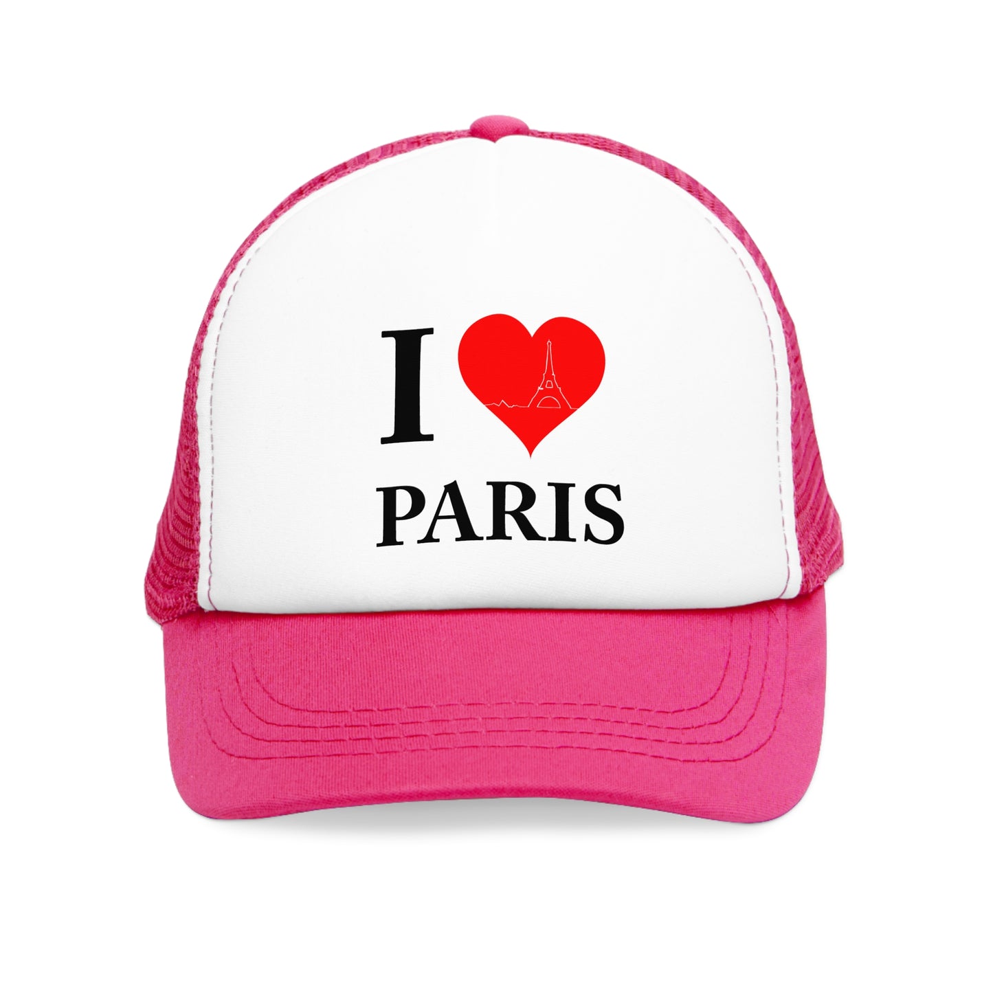 Parisian Essentials: "I Love Paris" Mesh Cap
