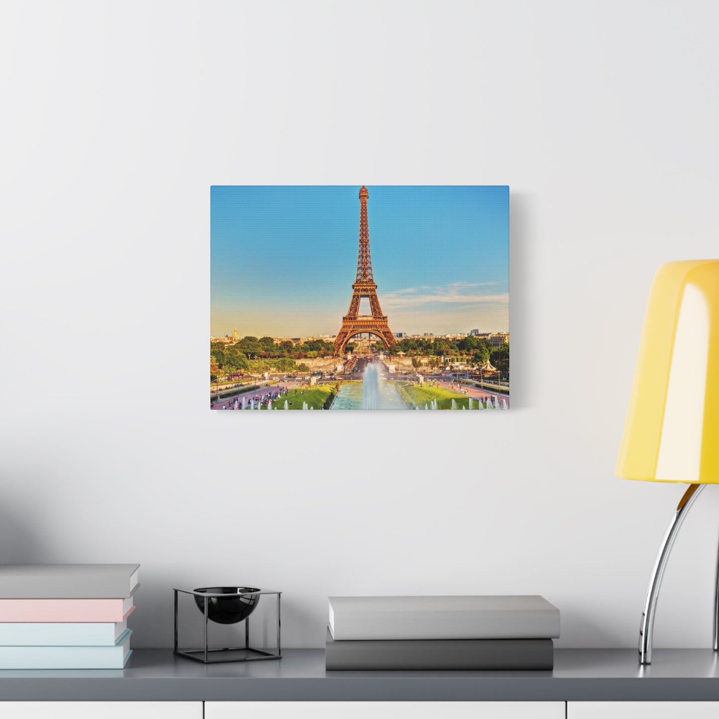 Parisian Dream: Eiffel Tower Matte Canvas
