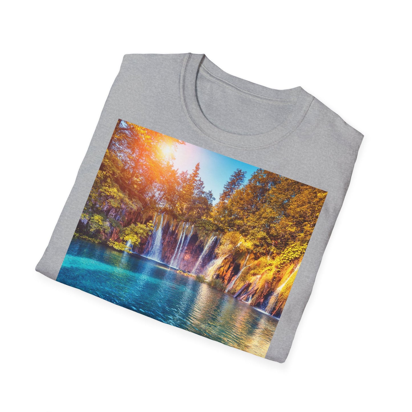 Explore Hidden Beauty: Plitvice Lakes Tee for Nature Lovers