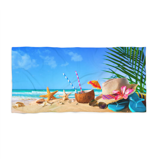 Escape to Paradise: Tropical Delights Beach Towel