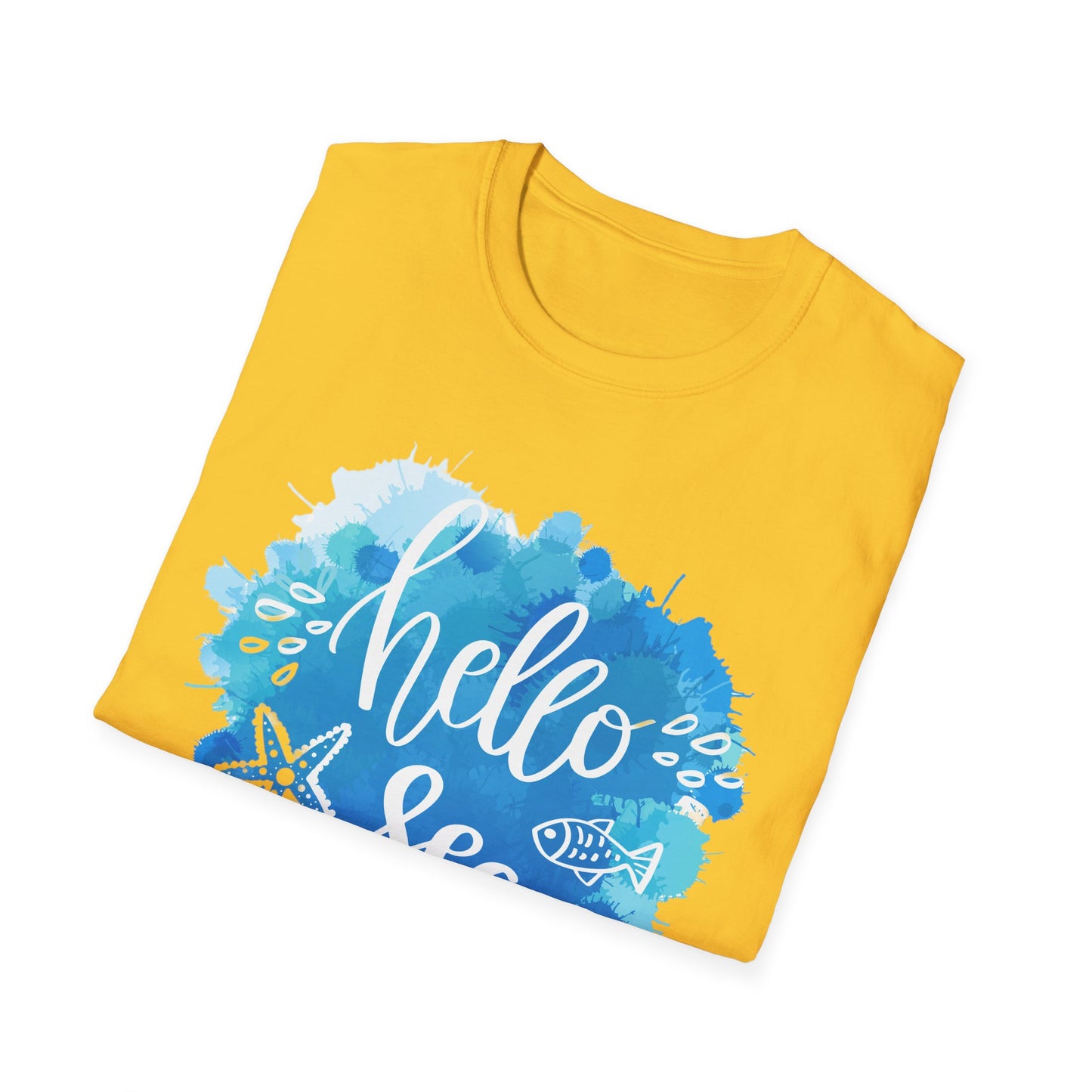 Hear the Ocean's Call: "Hello Sea" Tee