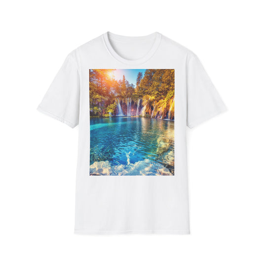 Explore Hidden Beauty: Plitvice Lakes Tee for Nature Lovers