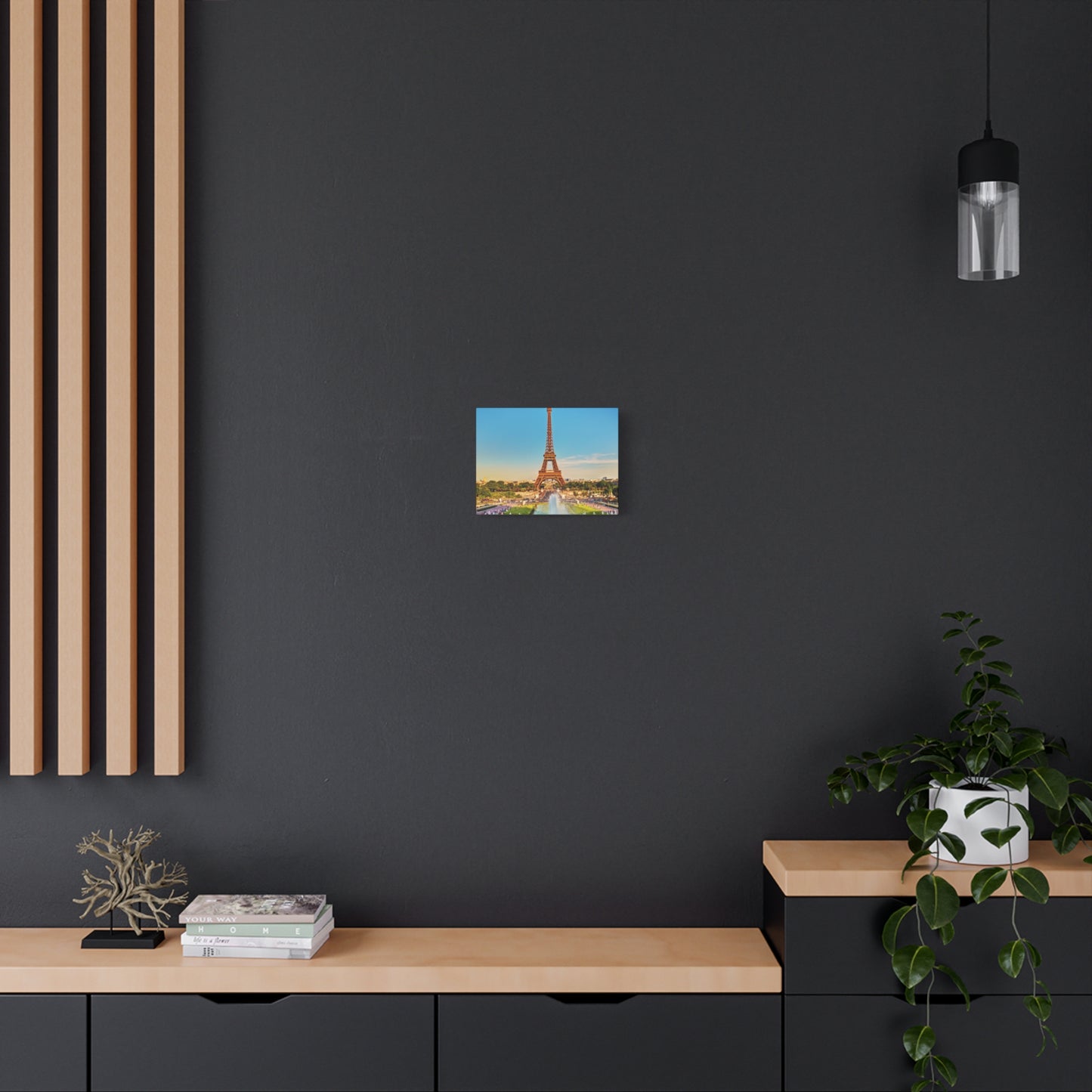 Parisian Dream: Eiffel Tower Matte Canvas