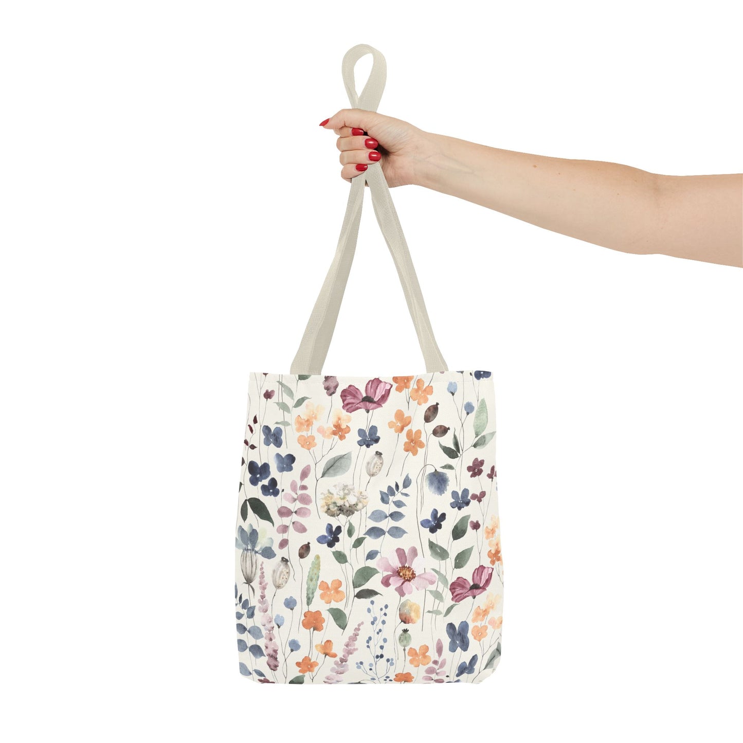Bloom Wherever You Go: Floral Tote Bag